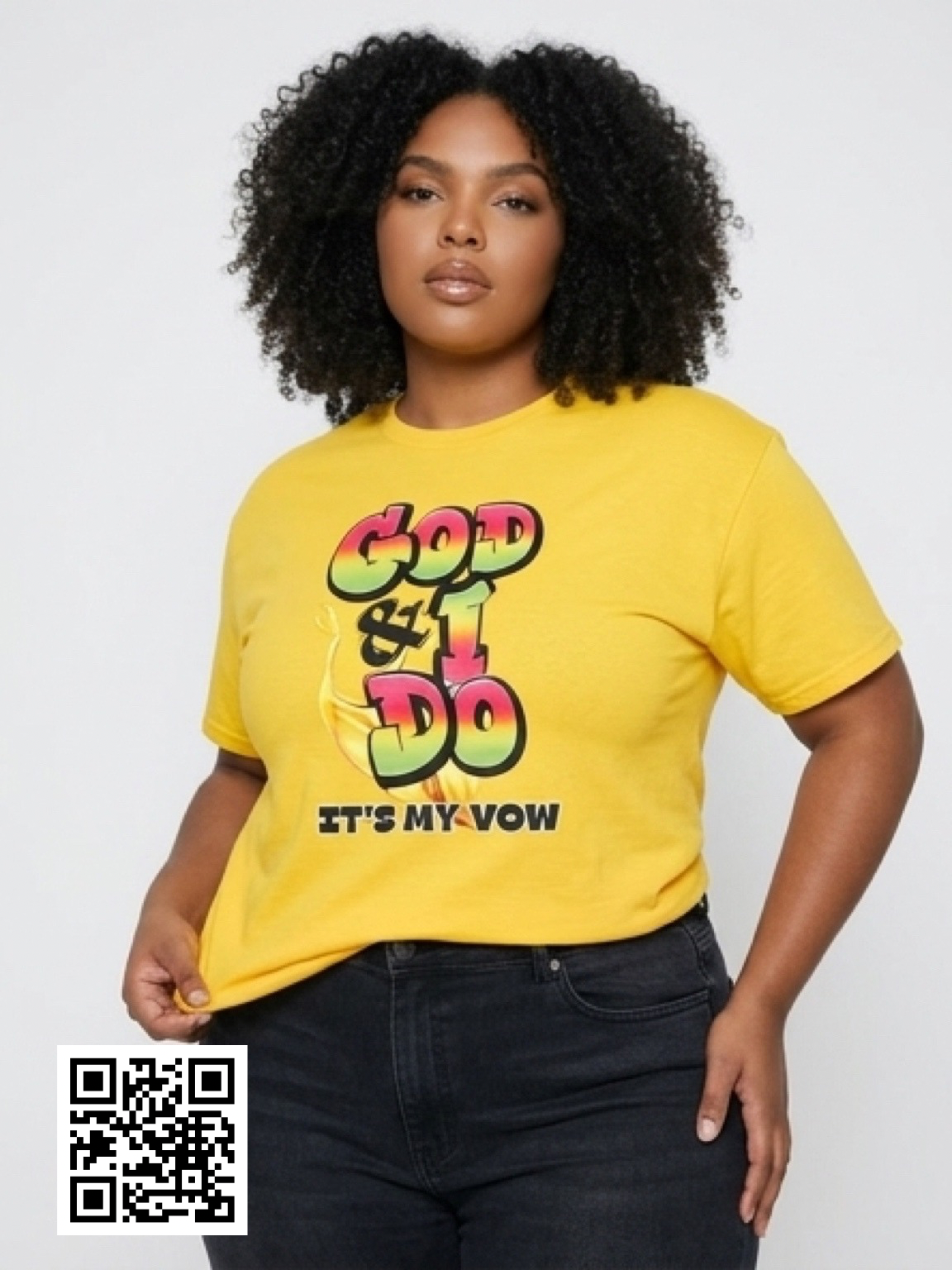 God & I, Do – It’s My Vow Multi-Color | Unisex Graphic T-Shirt