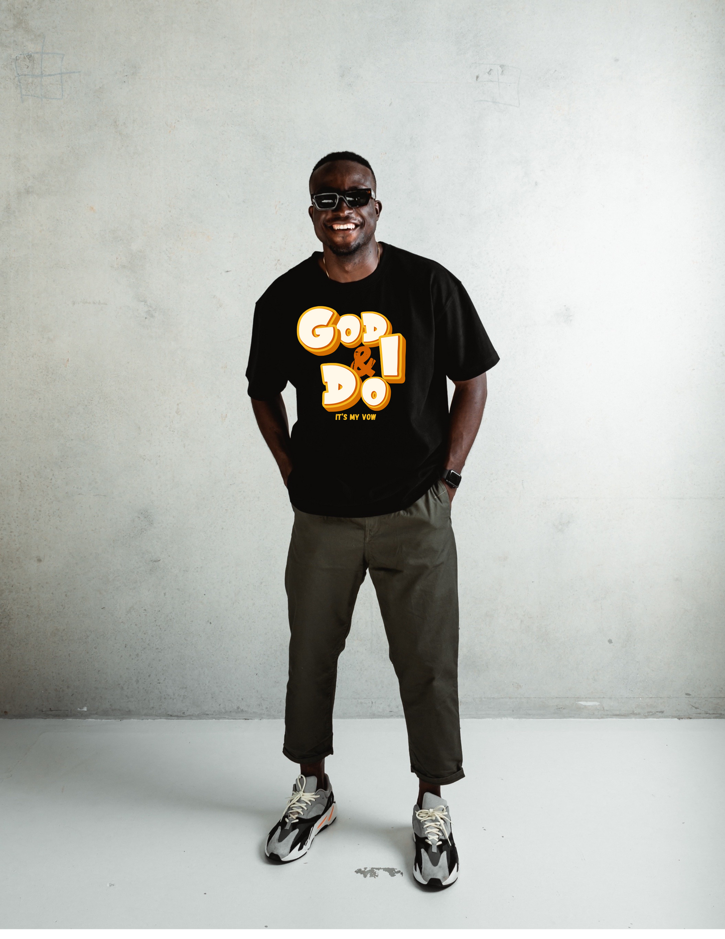 God & I, Do – It’s My Vow | Graphic T-Shirt Gold